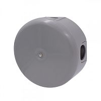 Коробка-ретро распределительная пластик Bironi Лизетта 78х50мм титан картинка